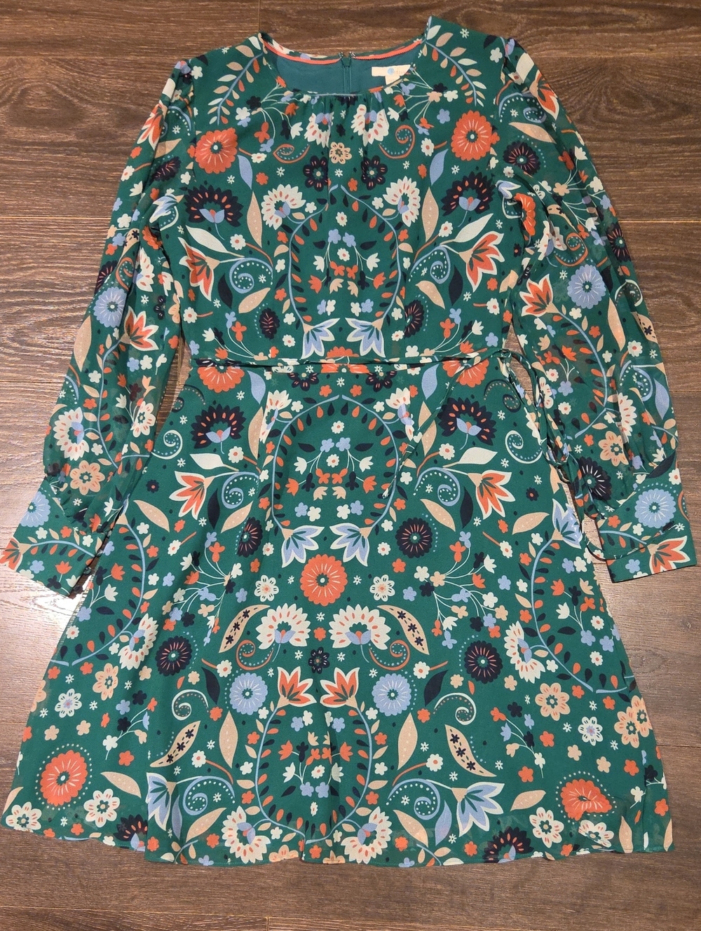 ❤️ NWOT! BODEN BLOSSOM FLORAL LONG SLEEVE DRESS, 4 - Picture 4 of 16